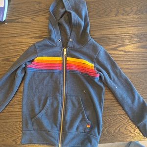kids size 8 aviator nation hoodie
